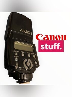 Canon 430EX II External Flash - Black